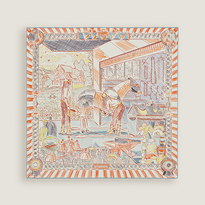 Pony Pit Stop scarf 70 | Hermès USA